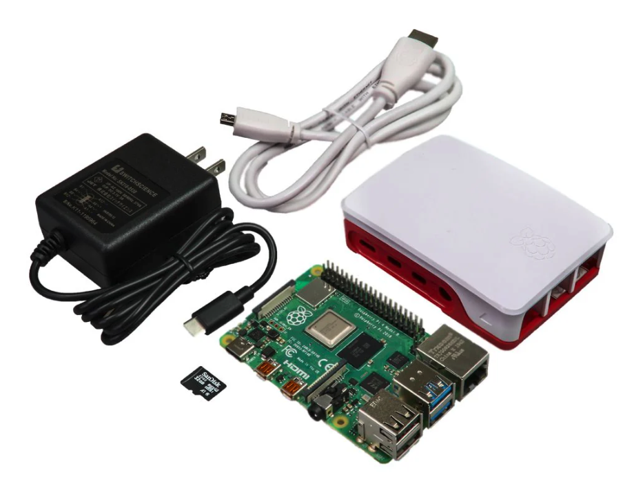 raspberrypi4Bスターターキットの画像