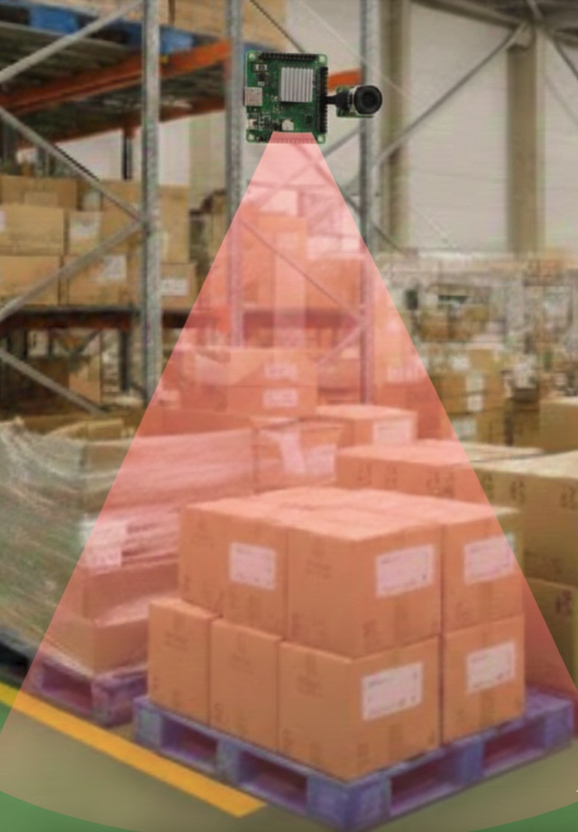 部品確認用のカメラを設置するイメージ画像
